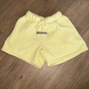 Yellow Fear of God short